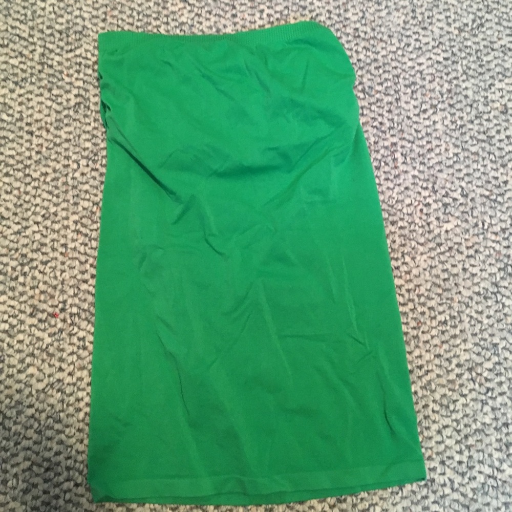 Women green tube top - size m/l
